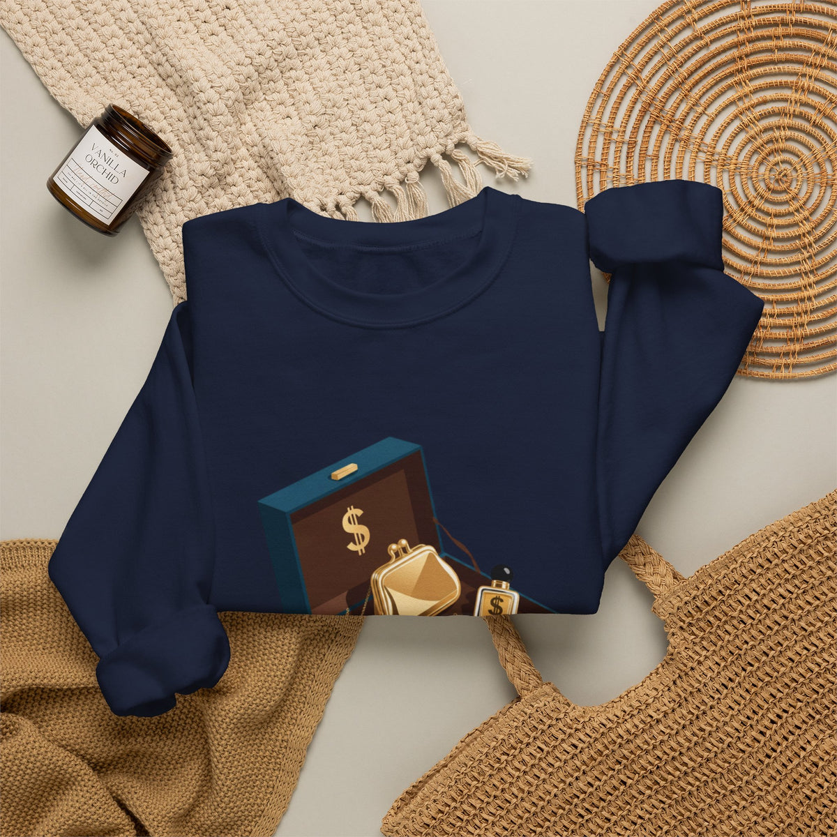 The Green Jewelry Box Crewneck Sweatshirt