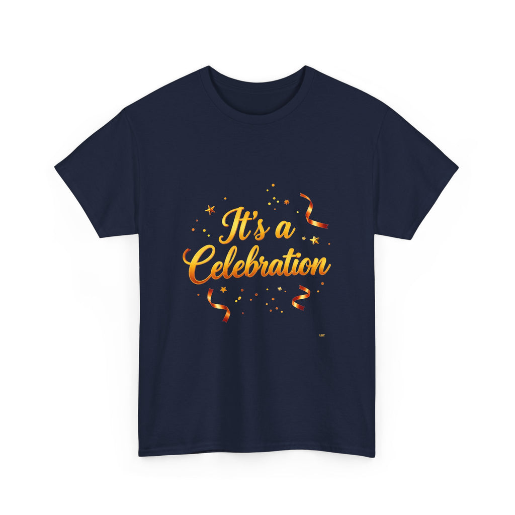 It's a Celebration T-Shirt — Confetti Party Graphic Tee