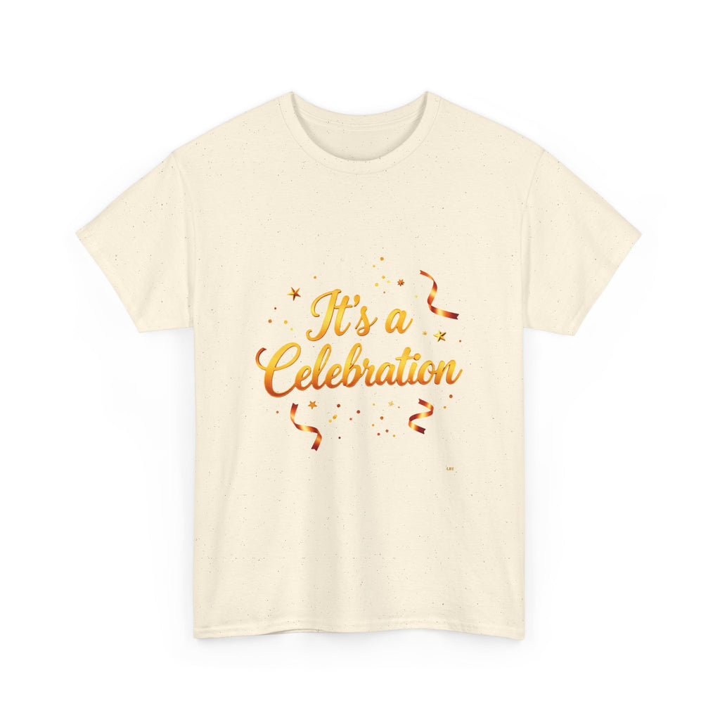 It's a Celebration T-Shirt — Confetti Party Graphic Tee