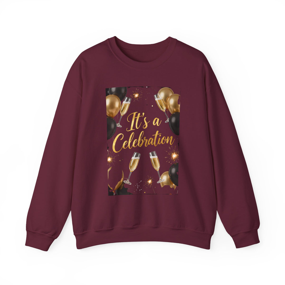 It’s a Celebration Gold & Black Sweatshirt