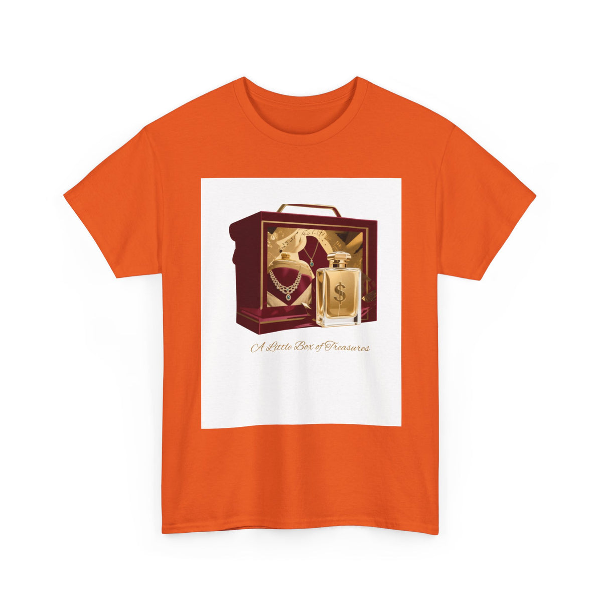 Red Jewelry Box Cotton Tee