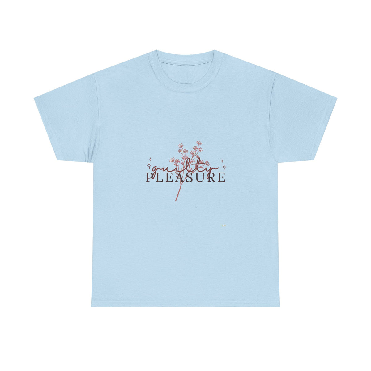 Pleasure Floral T‑Shirt — Minimal Botanical Graphic Tee