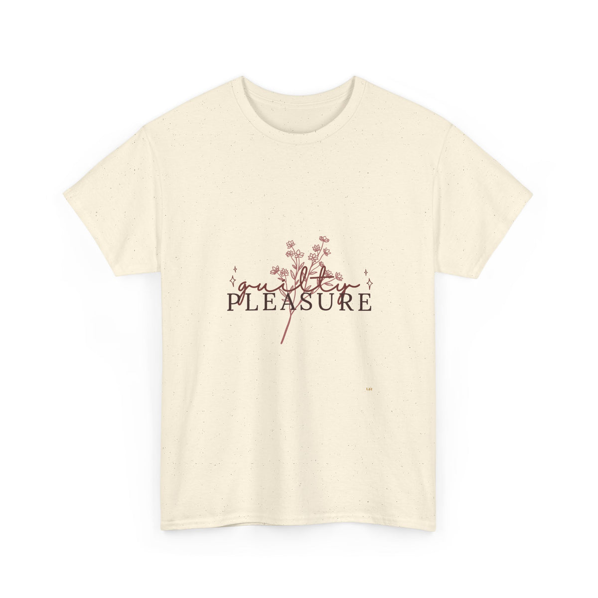 Pleasure Floral T‑Shirt — Minimal Botanical Graphic Tee