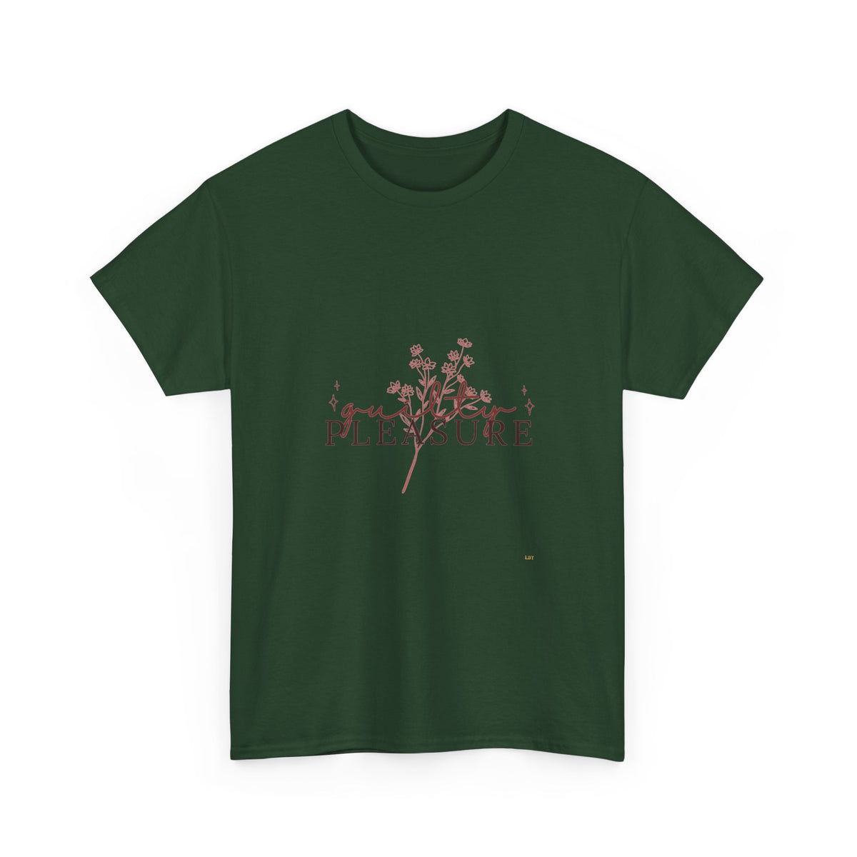 Pleasure Floral T‑Shirt — Minimal Botanical Graphic Tee