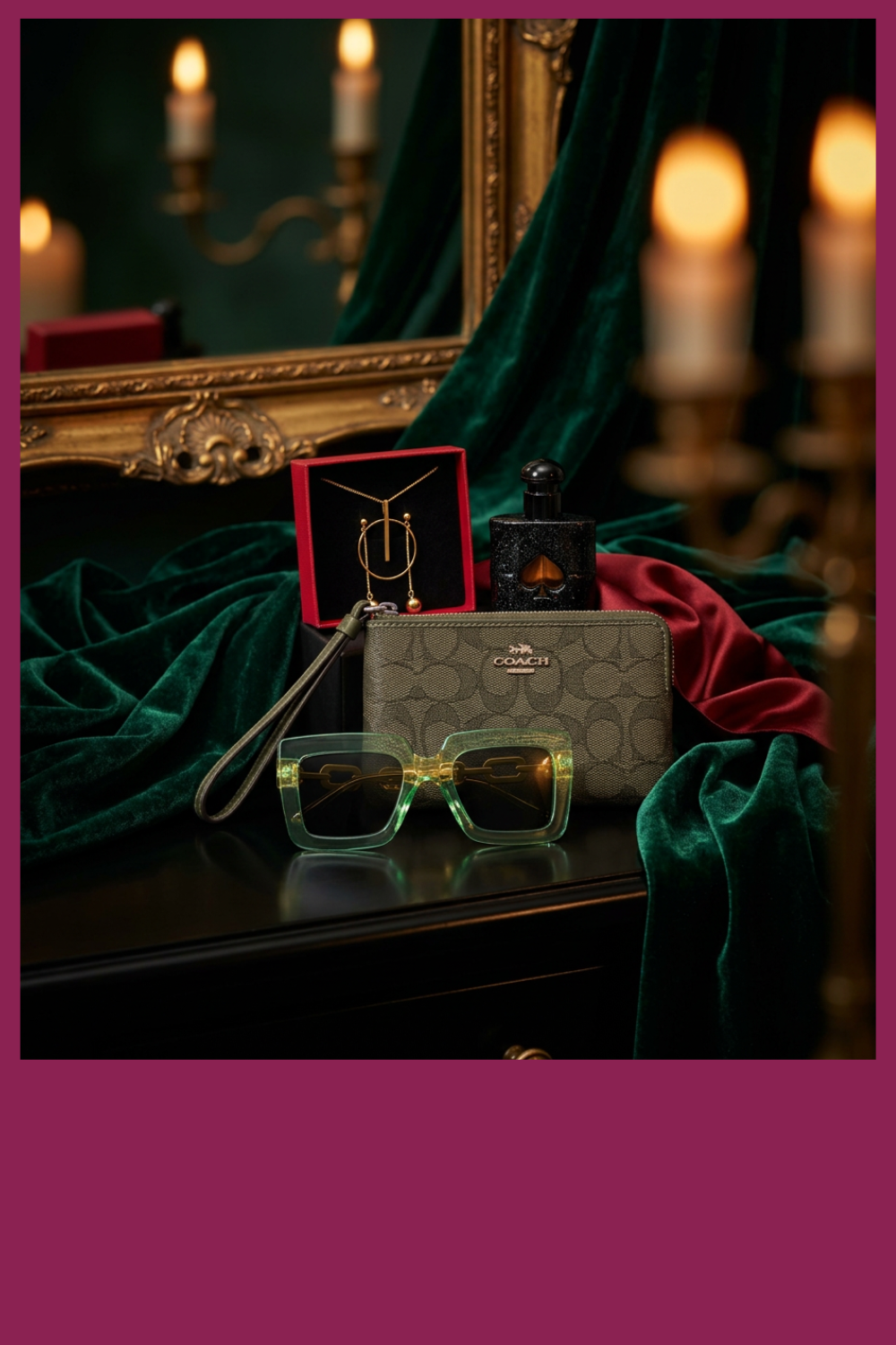 Coach wristlet wallet