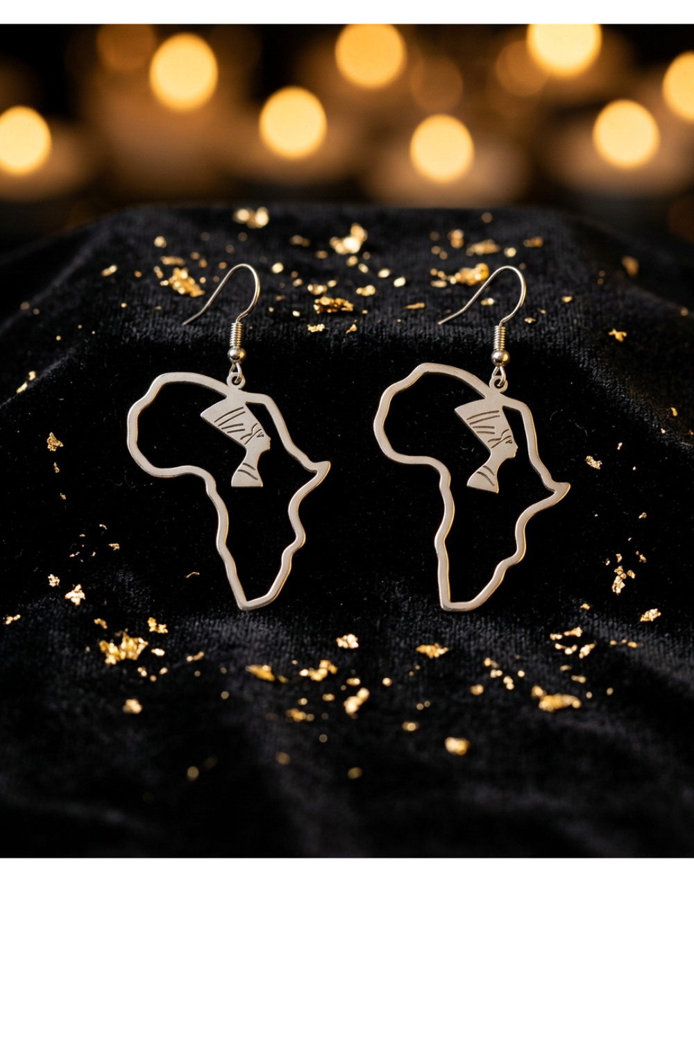 Stainless Steel African Earrings