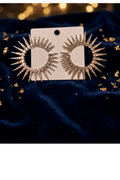 Jazzy Silver spiked earrings