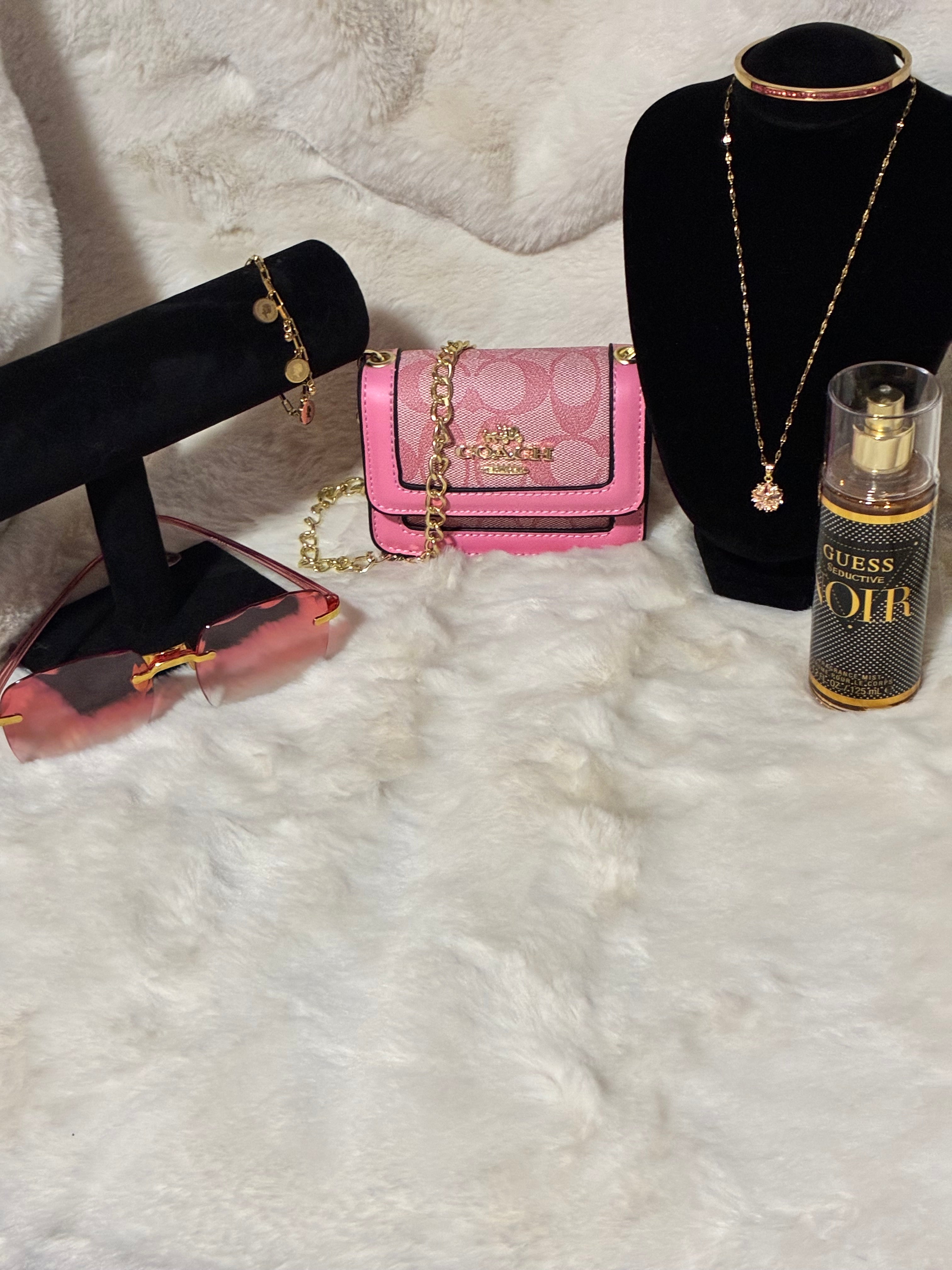 Pink Coach Mini Crossbody