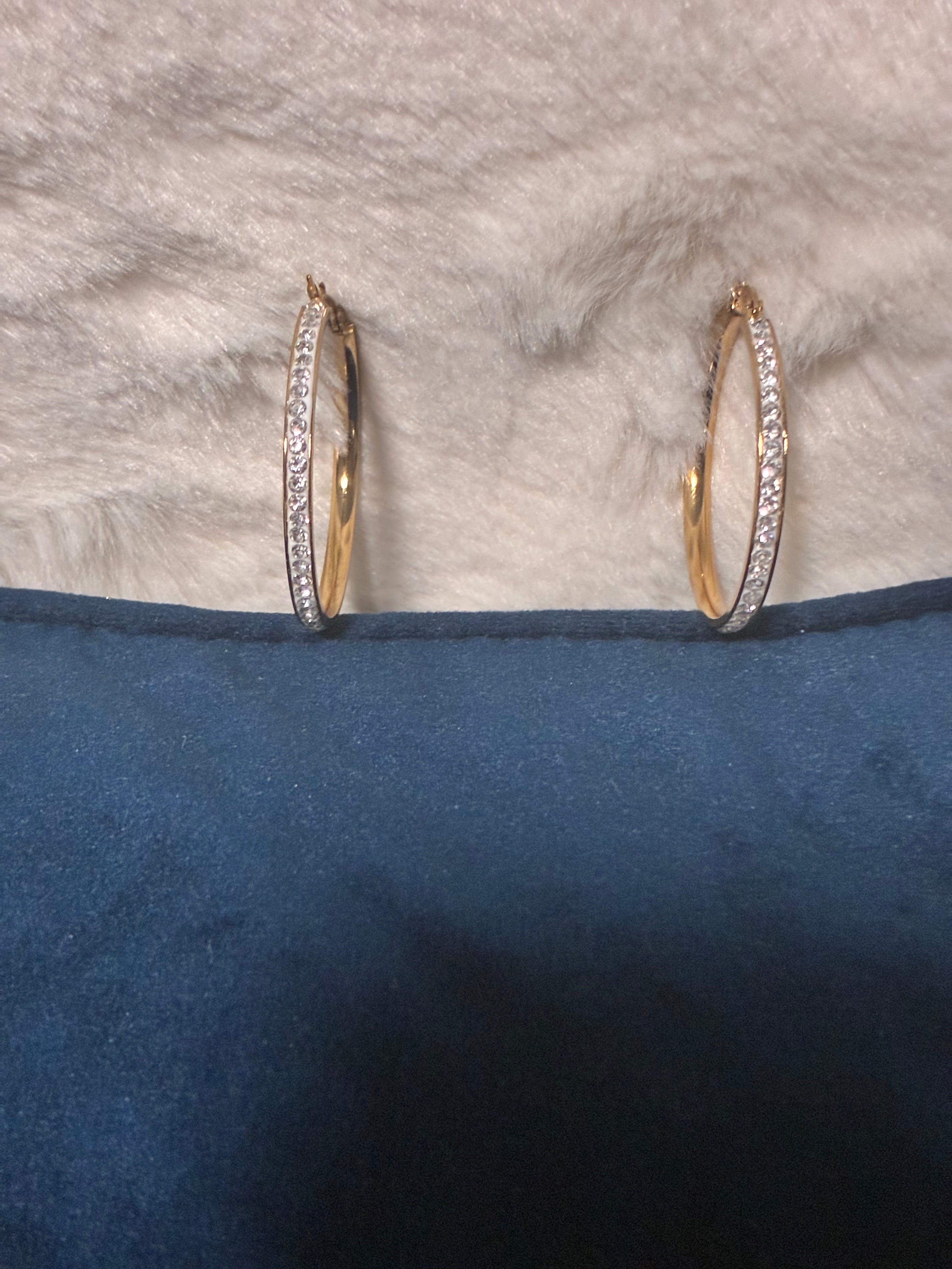 Stainless Steel Hoop Earrings