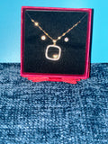 Necklace and earings