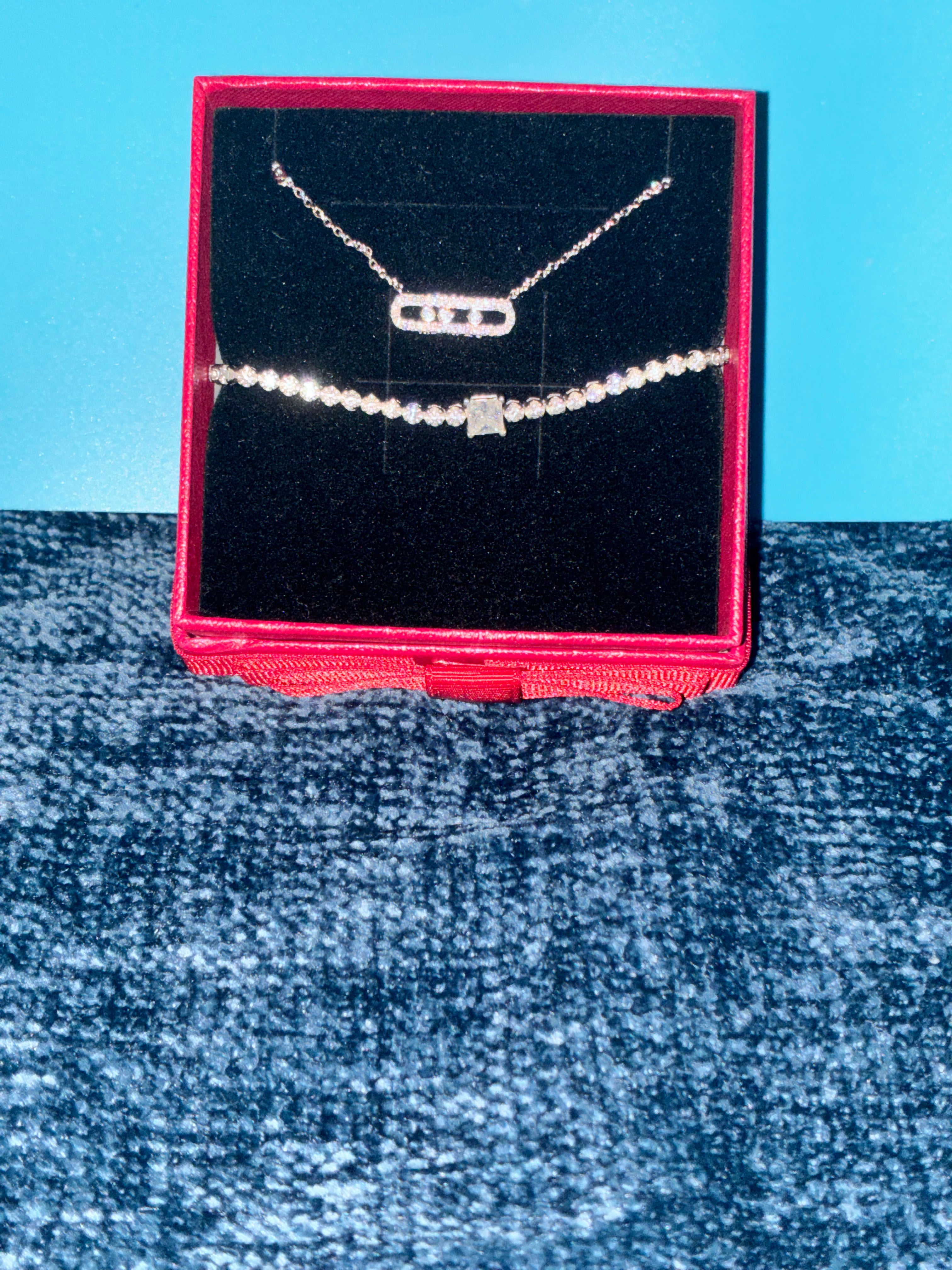 Necklace and bracelet