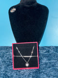 Necklace earrings and bracelet