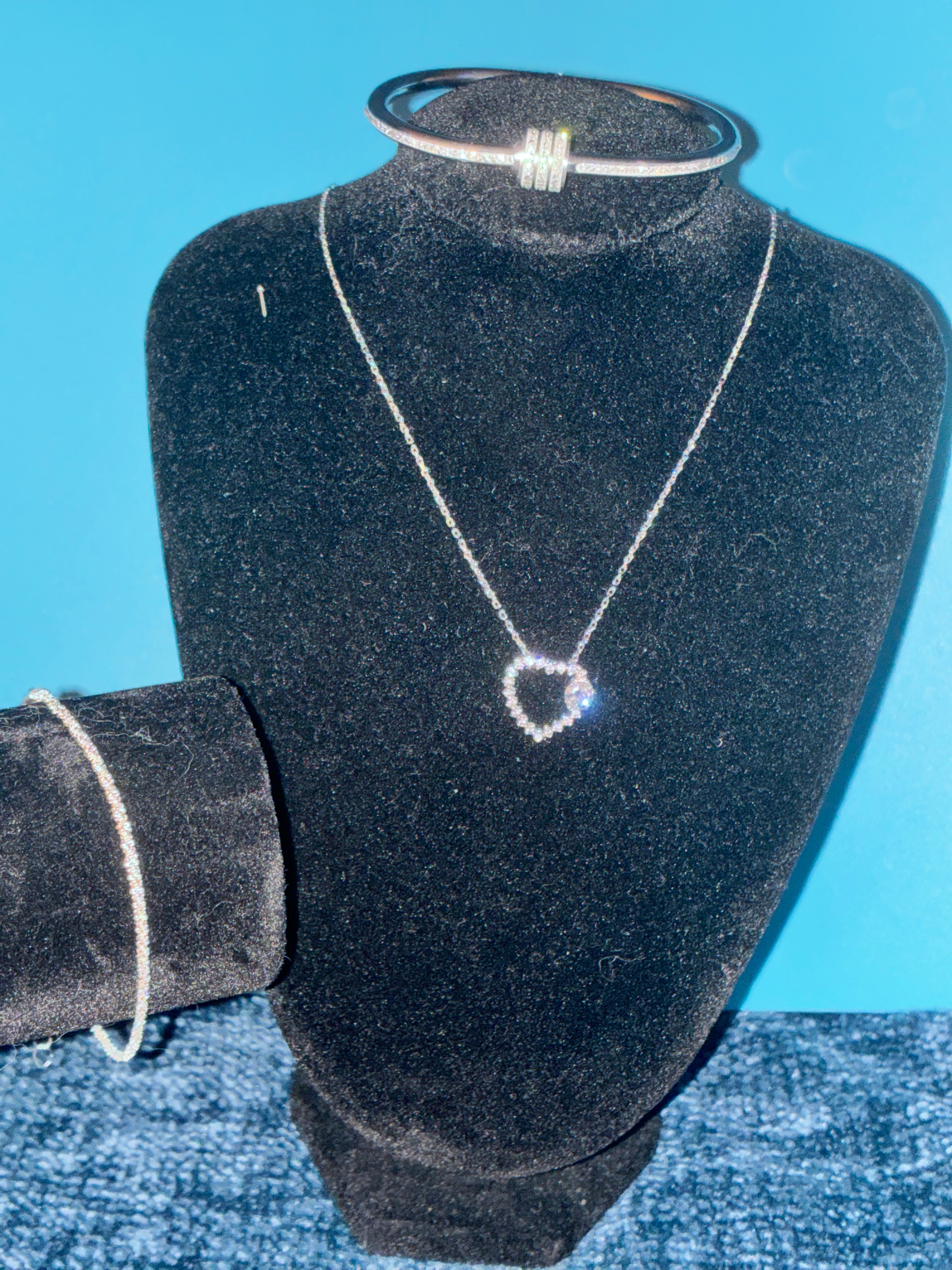 Necklace and bracelet