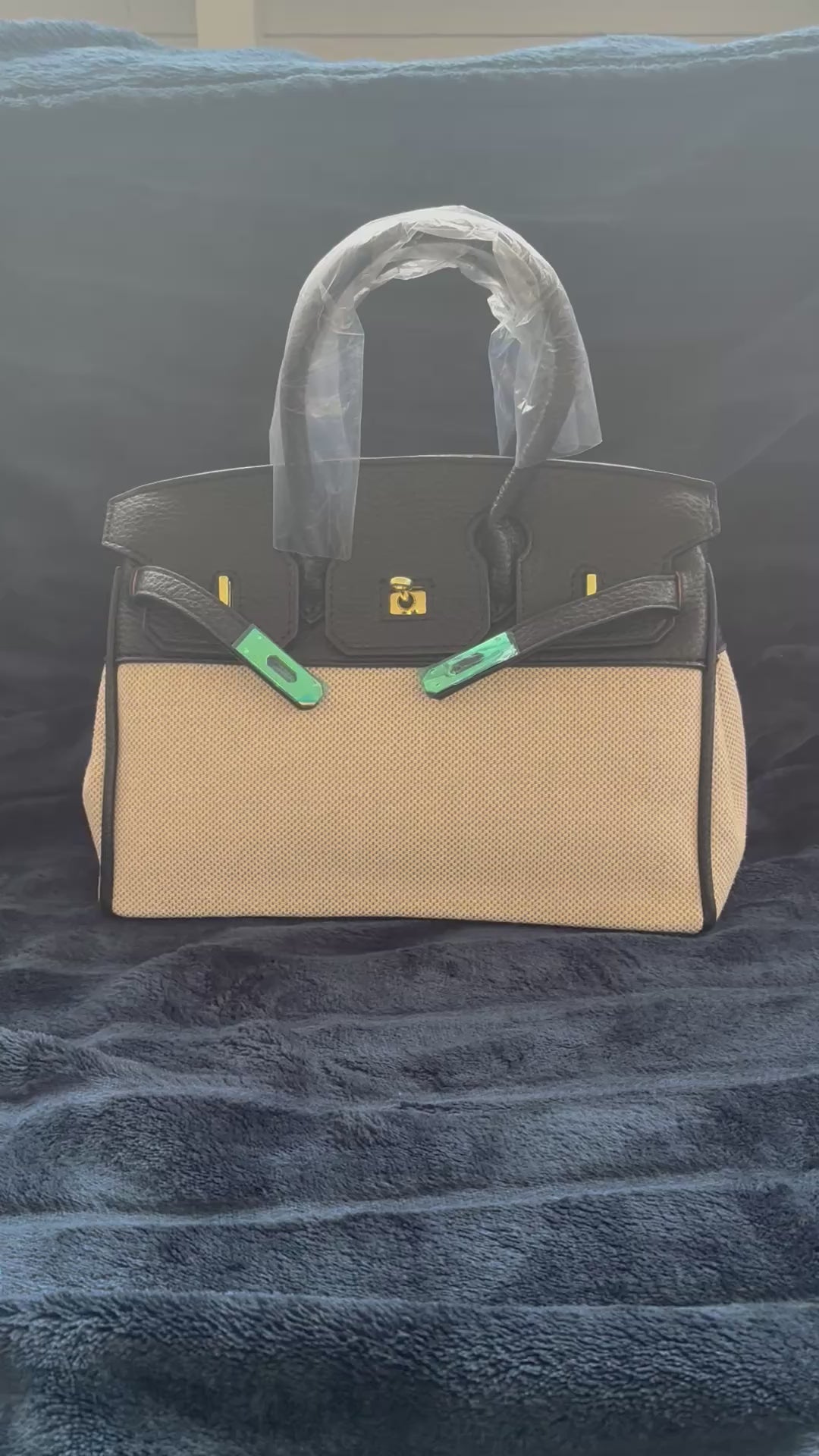 Black and white Handbag