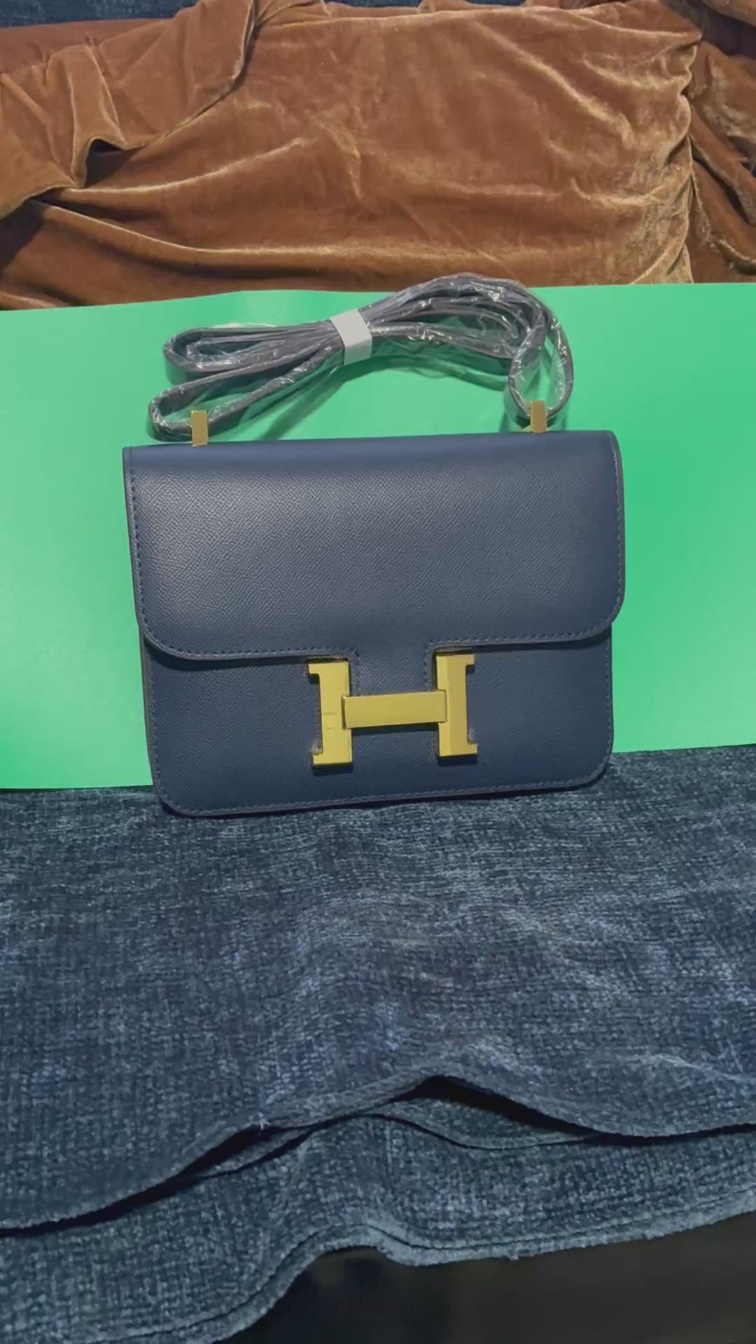 Blue Handbag